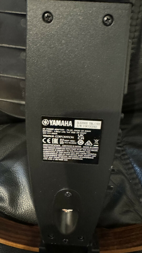 Yamaha. SLG 200 S