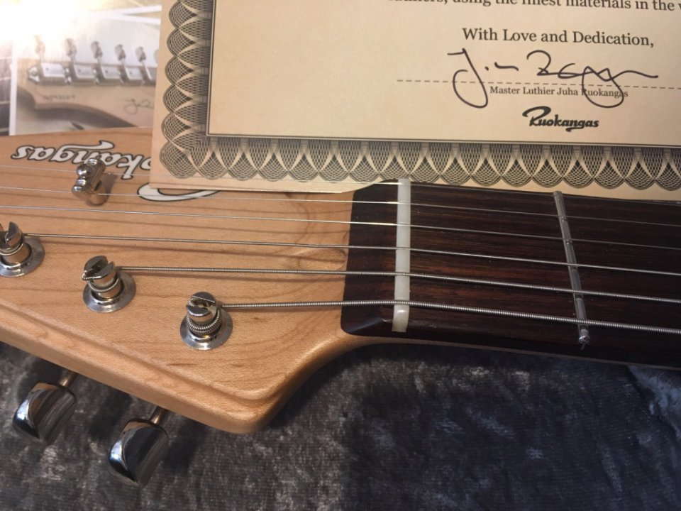 Strat Ruokangas Custom Masterbuild VSOP Classic 2016.