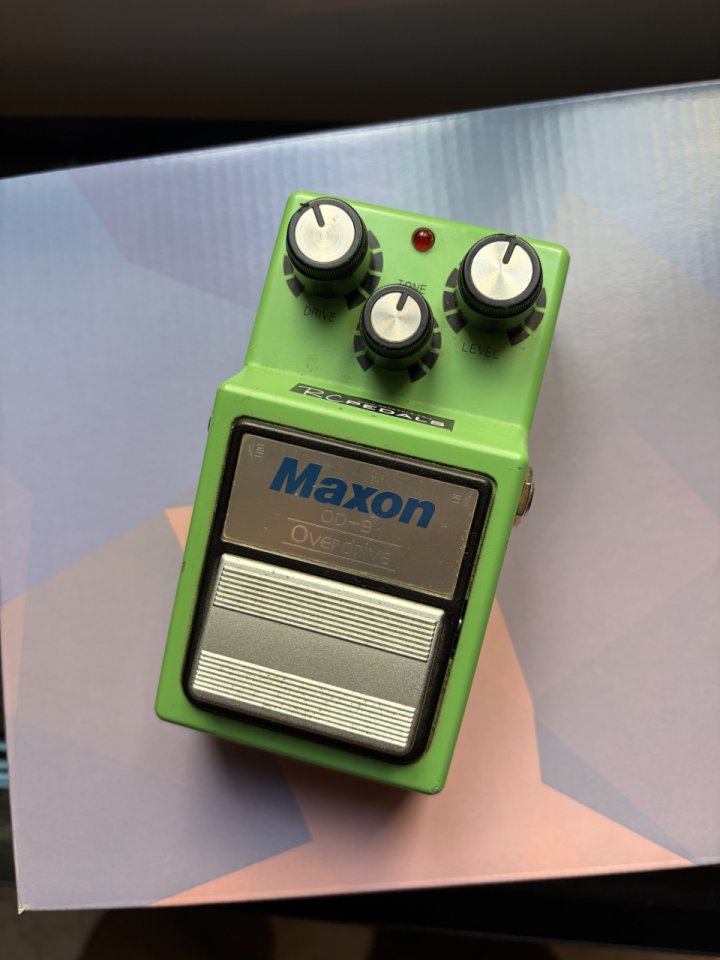 Maxon OD9 Japan RC Pedals Mod