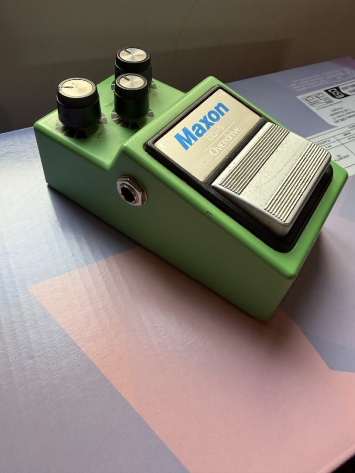 Maxon OD9 Japan RC Pedals Mod