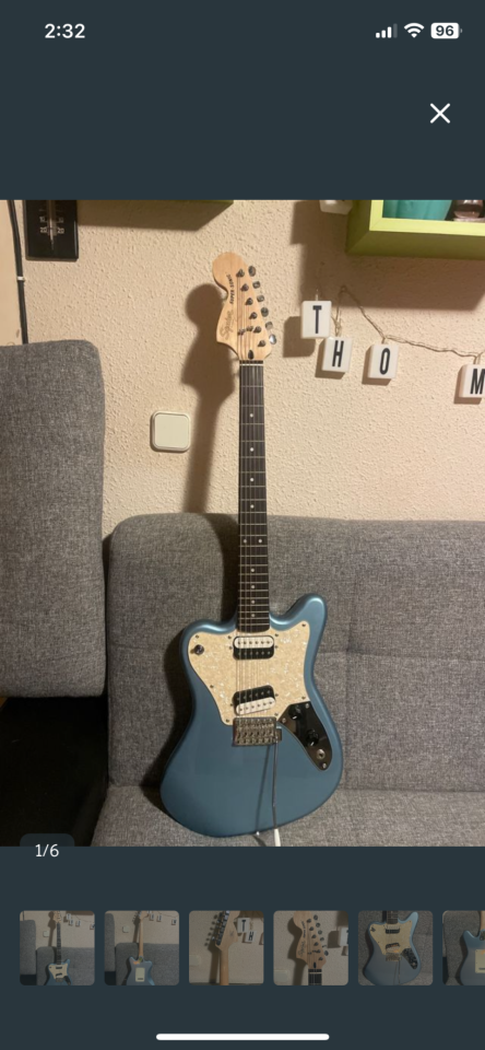 Guitarra Squier Supersonic