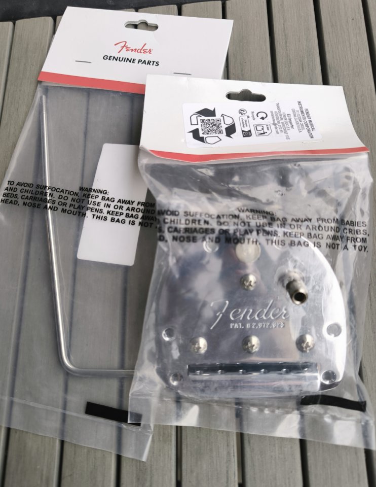 Tremolo y palanca Fender American Vintage Jaguar/Jazzmaster ¡NUEVO!