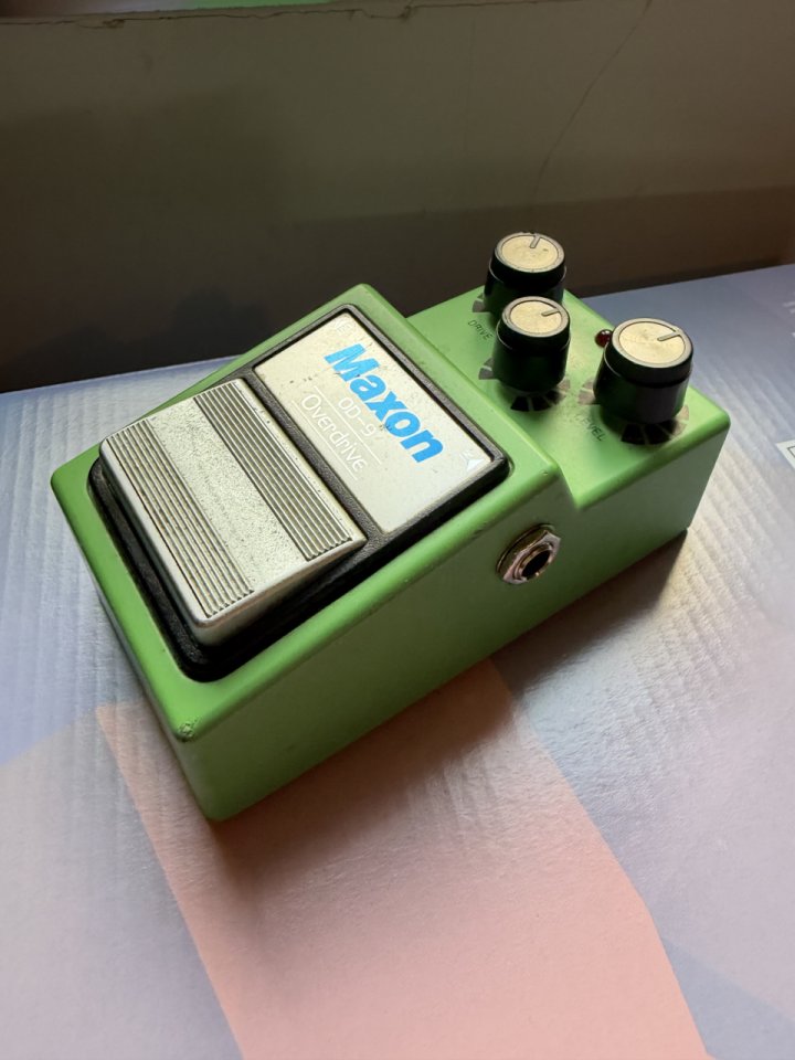 Maxon OD9 Japan RC Pedals Mod