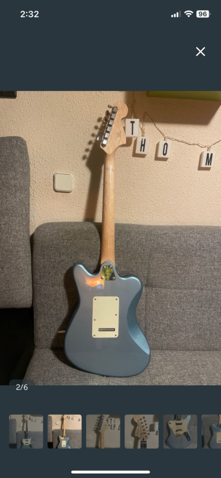 Guitarra Squier Supersonic