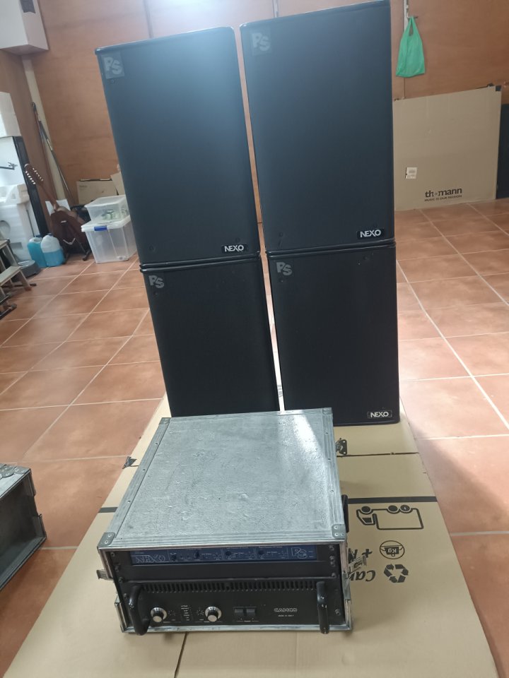 Nexo PS15 etapa y procesador