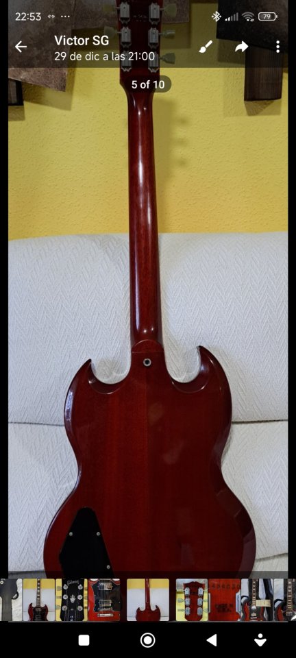 Gibson SG made in usa de segunda mano · Foto 4 de 8 · Valencia · 1200 €