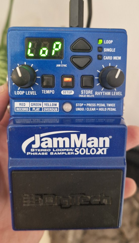 Digitech JamMan Solo XT + Footswitch FS3X de segunda mano · Foto 3 de 8 · Illes Balears · 145 €