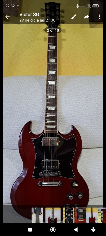 Gibson SG made in usa de segunda mano · Foto 6 de 8 · Valencia · 1200 €