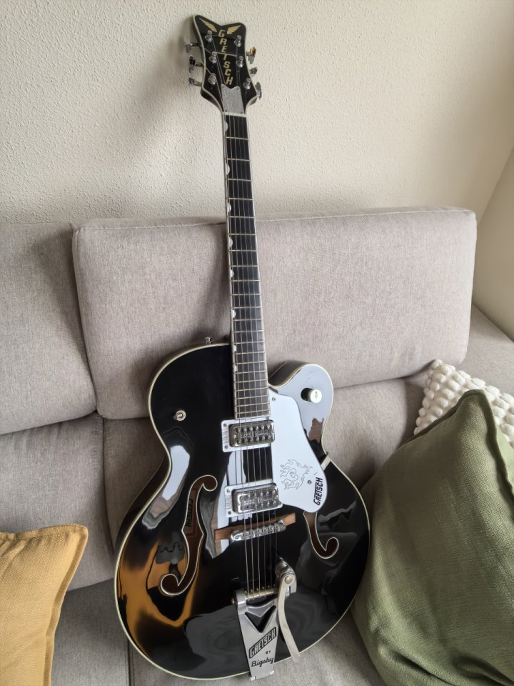 Gretsch G6136LBP Brian Setzer Black Phoenix
