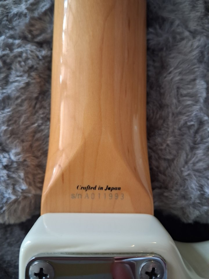 Fender stratocaster japonesa . de segunda mano · Foto 6 de 10 · Alicante · 1000 €