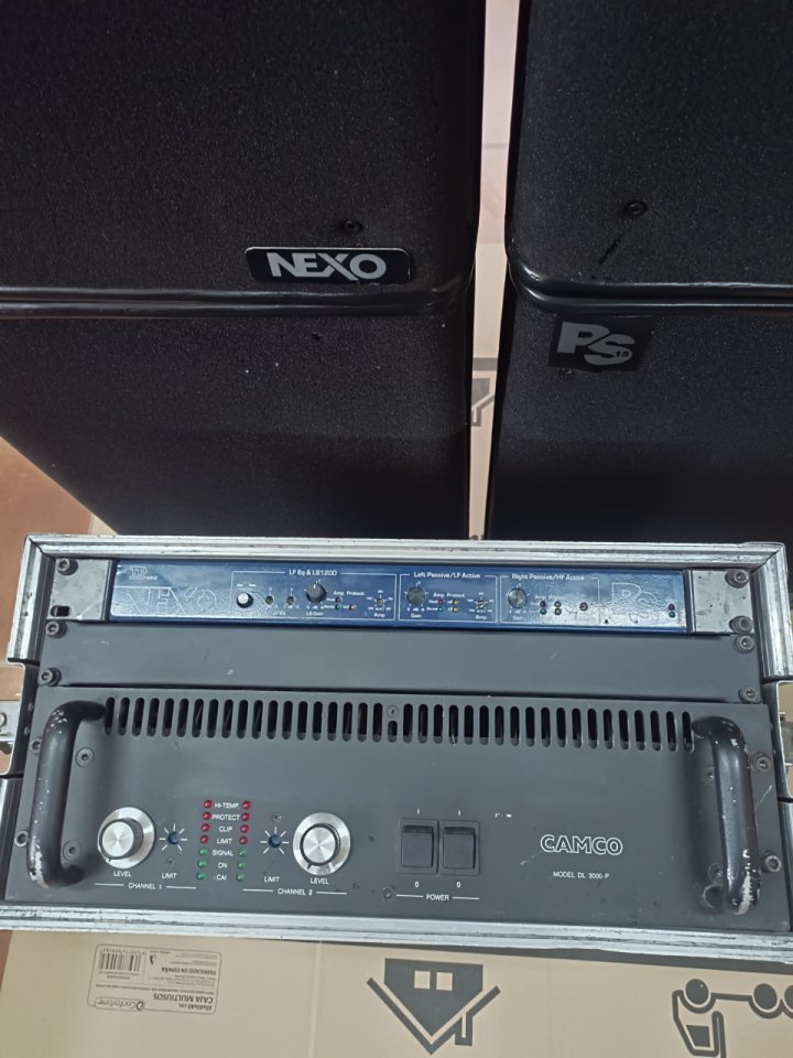 Nexo PS15 etapa y procesador