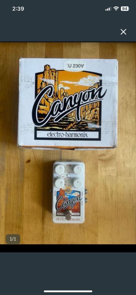 Pedal EHX Canyon