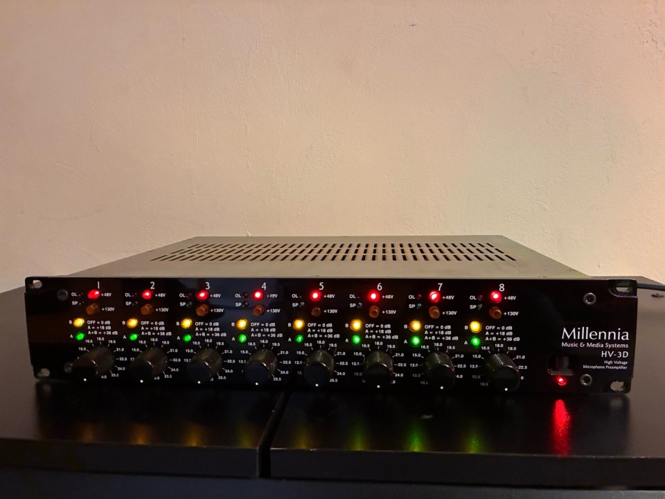 Millennia HV-3D Preamp 8 Canales