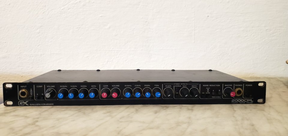 Preamp Gallien Krueger CPL2000 de segunda mano · Foto 2 de 7 · Ávila · 700 €