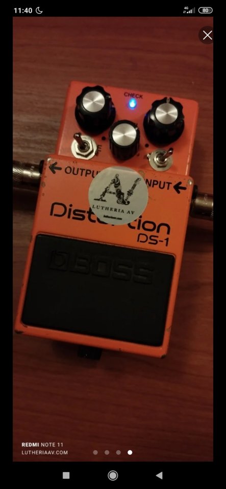 Servicio Premium Full Mods Boss SD-1 by Lutheriaav de segunda mano · Foto 2 de 3 · León