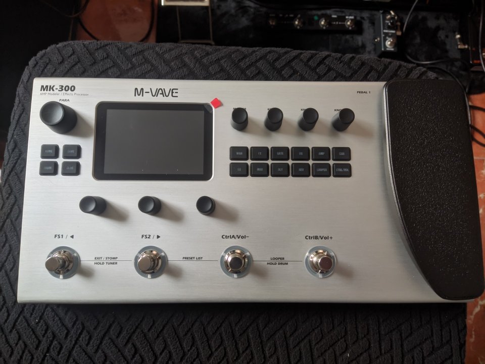 Pedalera M-VAVE Mk300 a estrenar