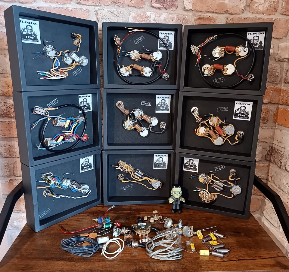 Arnes precableado para stratocaster con Humbucker en posición puente. de segunda mano · Foto 4 de 5 · Bizkaia · 130 €