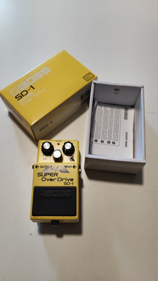 Boss SD-1 Super Over-Drive "LME Mod"