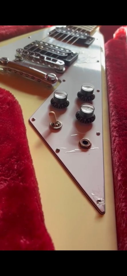 Gibson Flying V 70s (white)