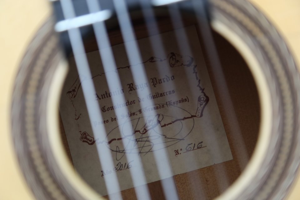 Guitarra Flamenca Antonio Raya Pardo (2016 Granada) o cambio por guitarra de Jazz