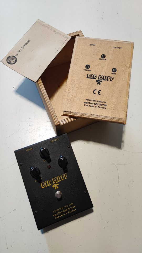 Electro-Harmonix Big Muff Pí Sovtek (V7)