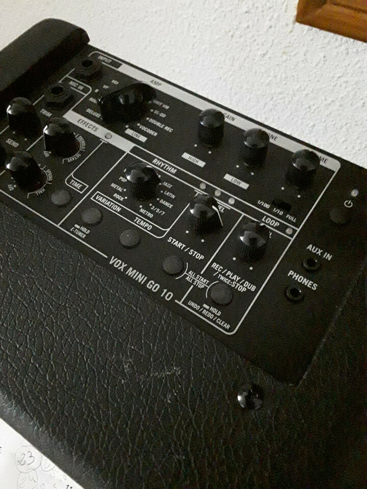 Vox mini go 10w tb cambio