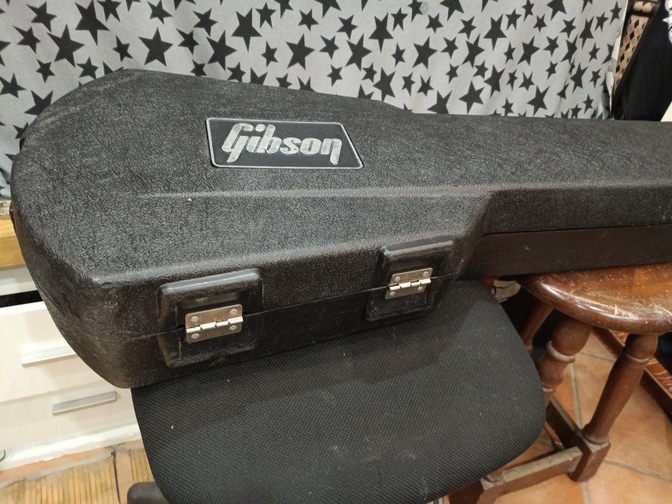 Estuche rígido para Gibson Les Paul "Chainsaw" case Gen3.70s