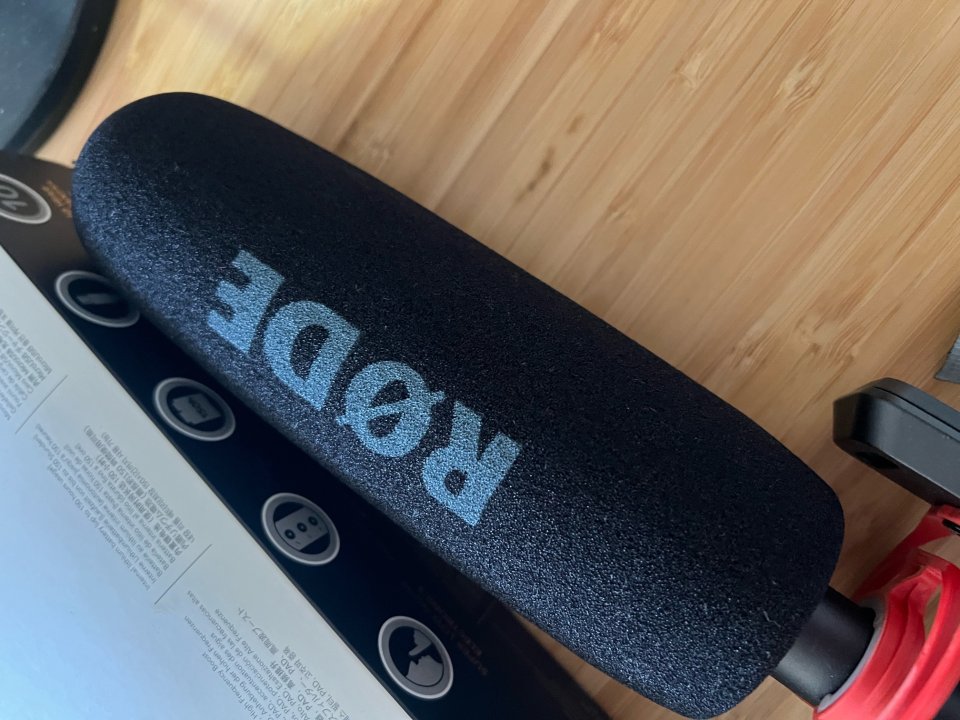 Rode NTG4+ con suspensión SM4-R, todo casi nuevo