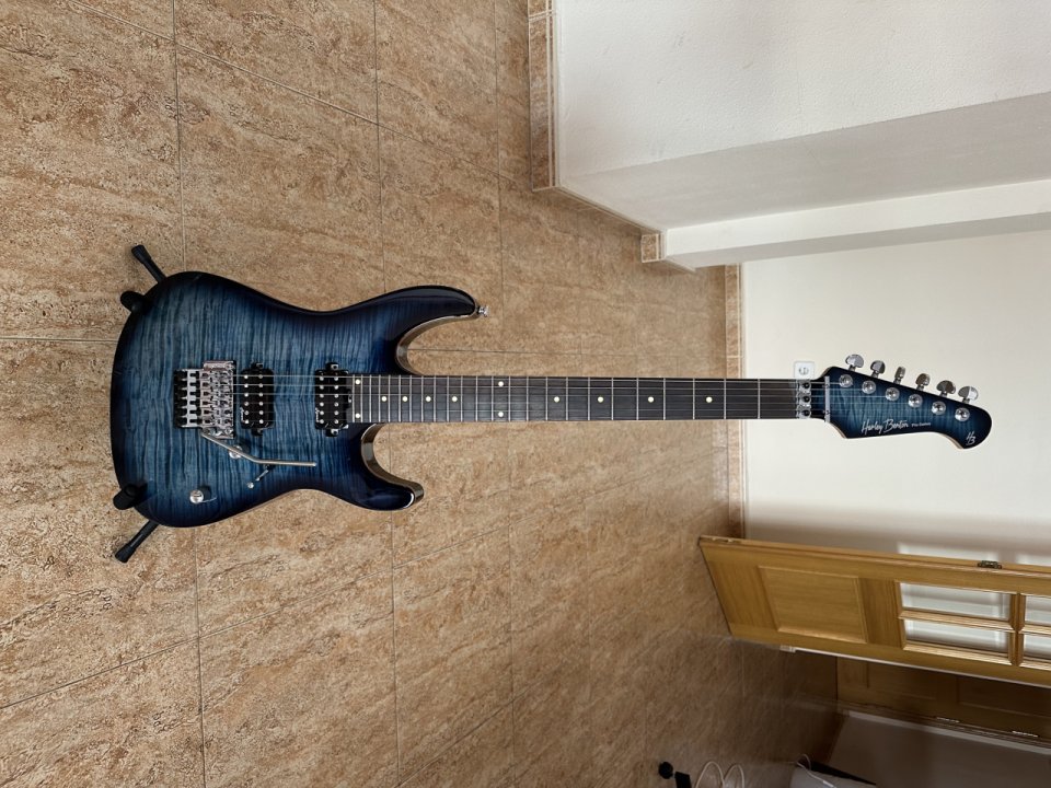 Harley Benton fusion-iii hh fr eb fblb de segunda mano · Foto 1 de 6 · Murcia · 200 €