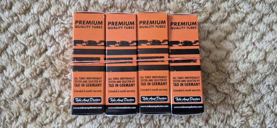 Válvulas TAD. ECC83 y ECC82