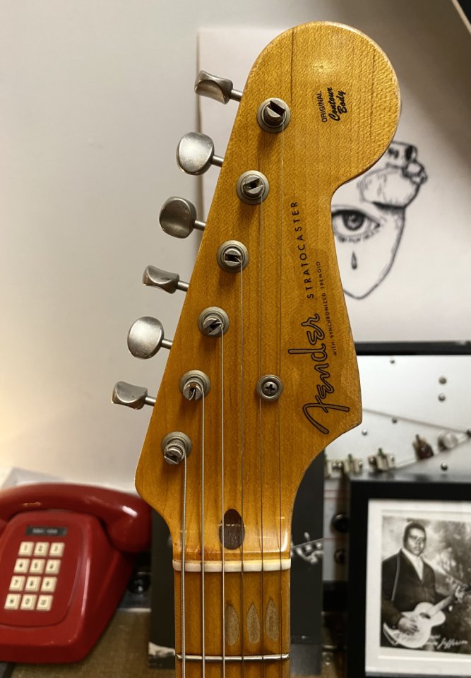 Fender Stratocaster Custom Shop Relic 1954 60th Anniversary 2014 (VIDEOS)