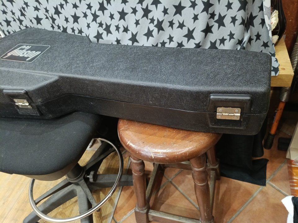 Estuche rígido para Gibson Les Paul "Chainsaw" case Gen3.70s