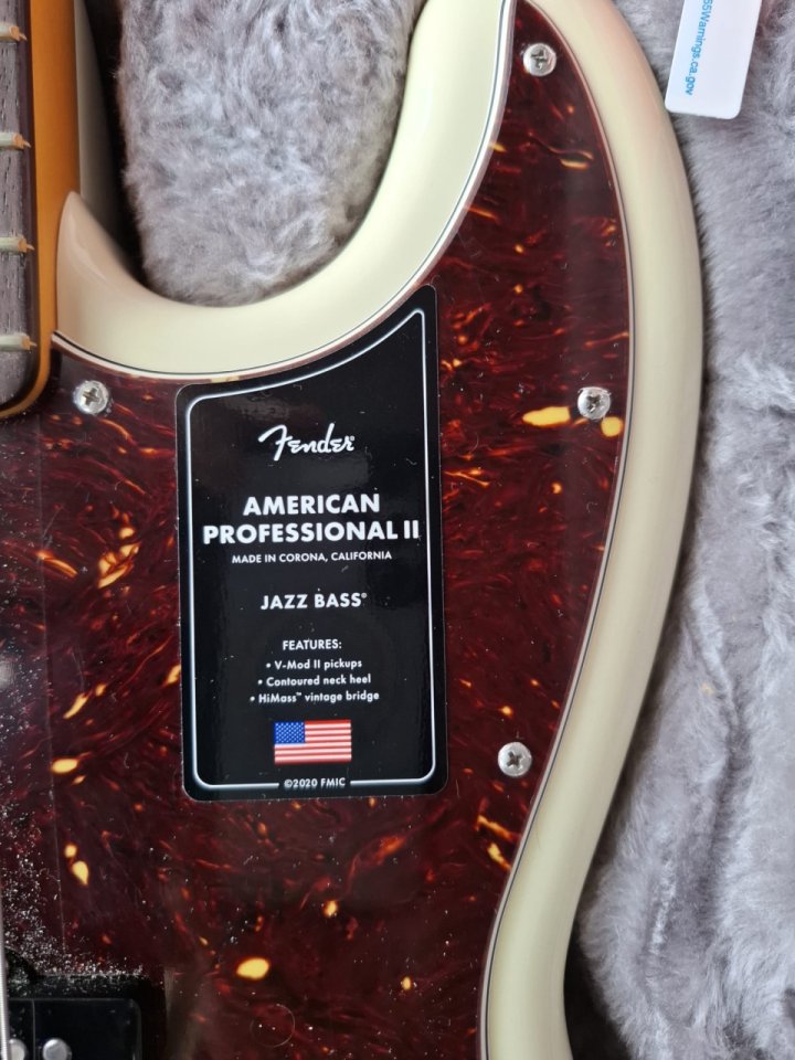 Fender American Jazz Bass Professional  II