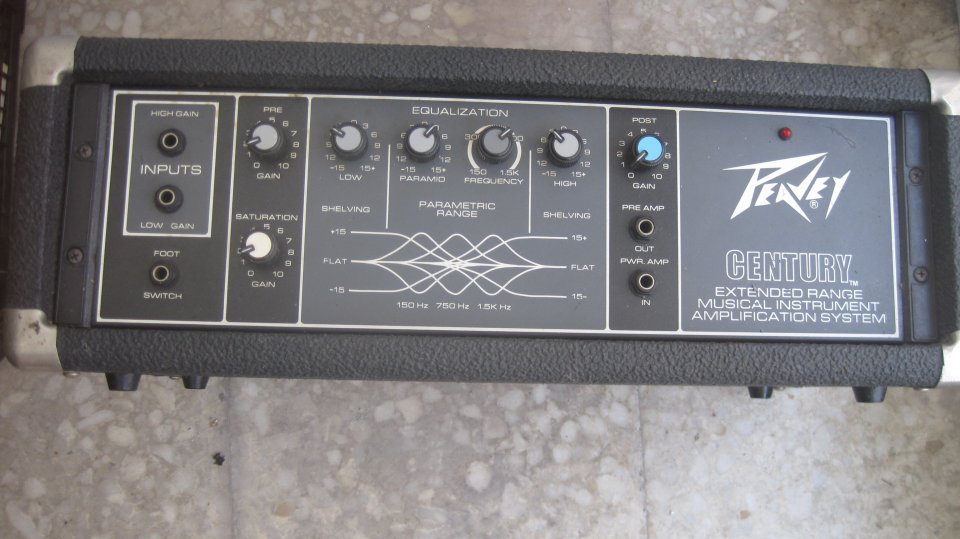 Peavey Century 200H Amplificador vintage 1979 reservado