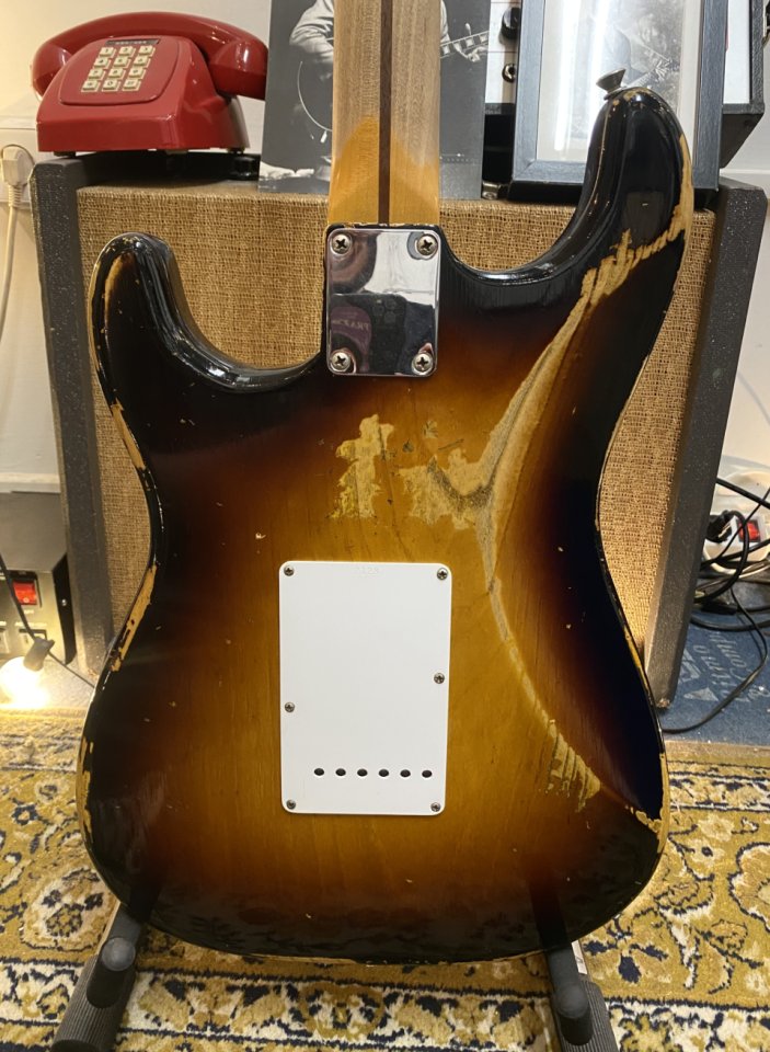 Fender Stratocaster Custom Shop Relic 1954 60th Anniversary 2014 (VIDEOS)