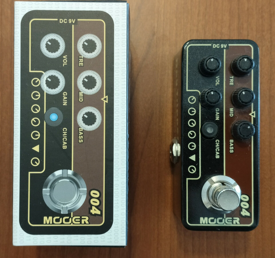 Mooer Pre-amp 004 Day Tripper - Vox Ac30