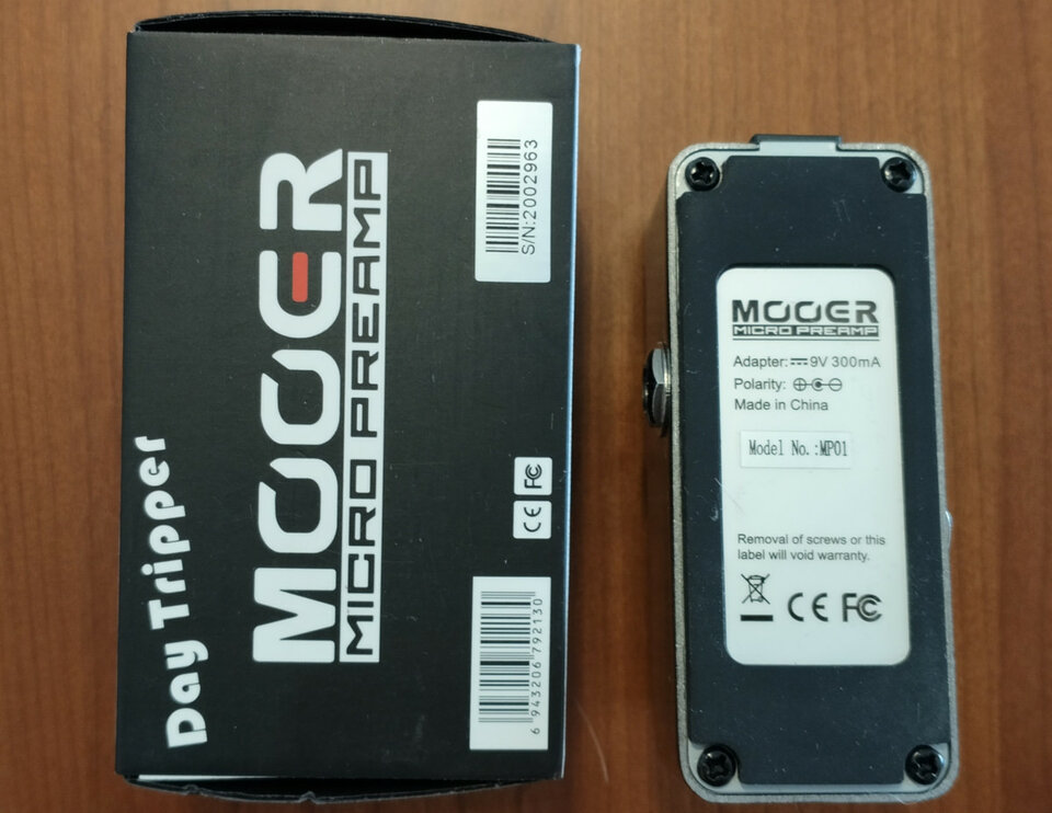 Mooer Pre-amp 004 Day Tripper - Vox Ac30