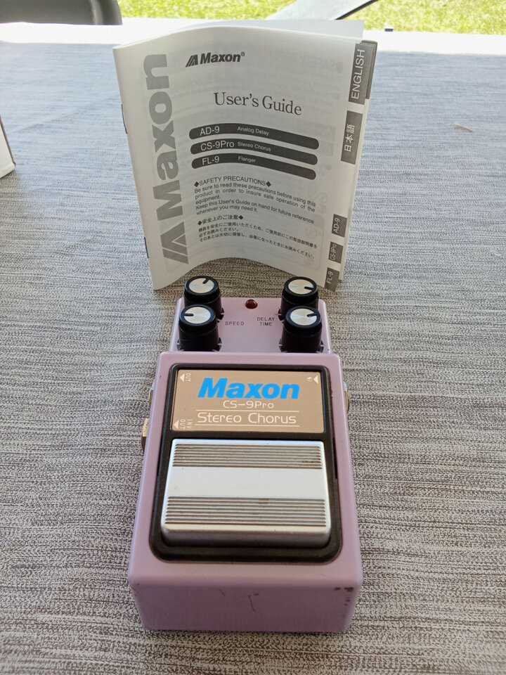 Maxon Stereo Chorus CS9 Pro