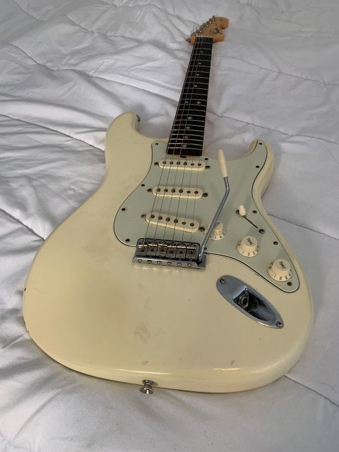Fender Original 60 Olympic White Relicada