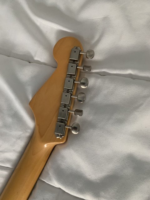 Fender Original 60 Olympic White Relicada