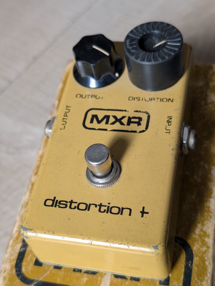 MXR Distortion + Vintage Overdrive