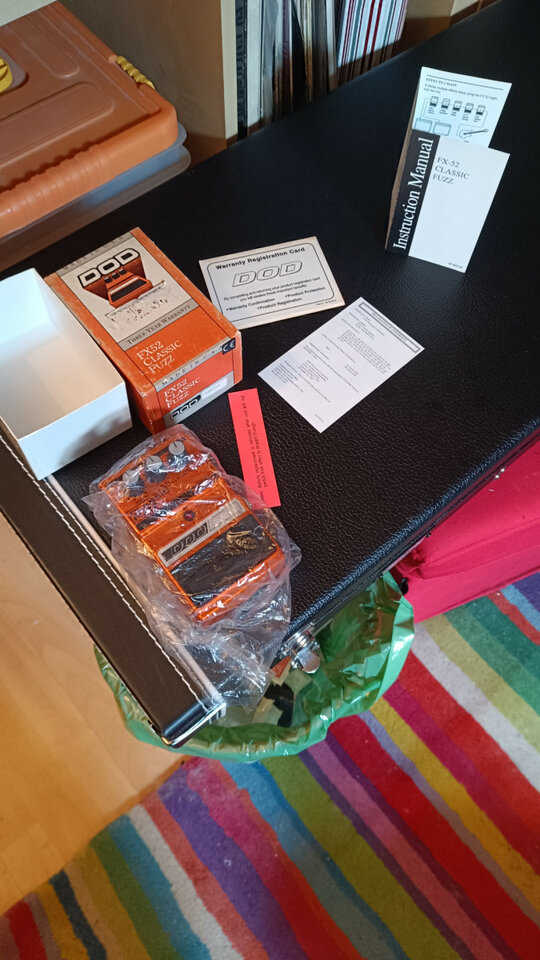 DOD Classic Fuzz FX52 estado coleccionista