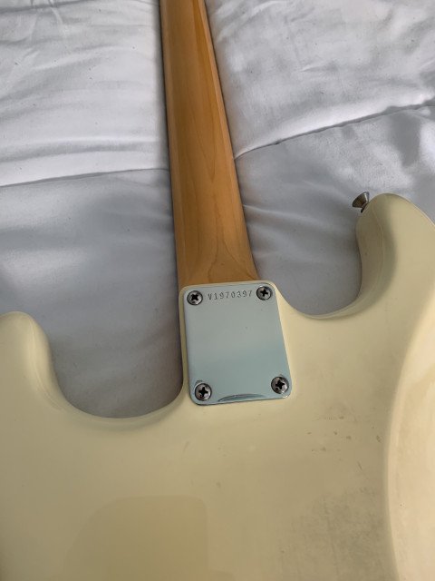 Fender Original 60 Olympic White Relicada