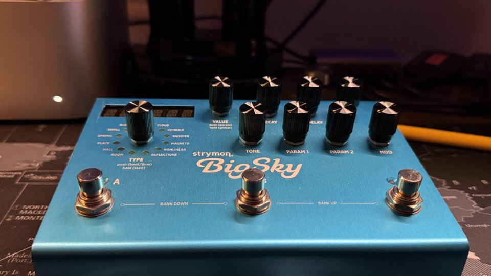 Strymon BigSky Reverb — Impecable de segunda mano · Foto 3 de 6 · Barcelona · 300 €