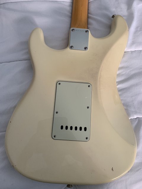 Fender Original 60 Olympic White Relicada
