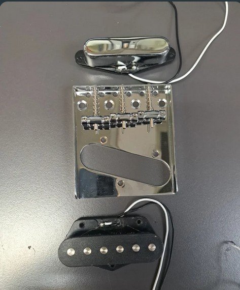 Pastillas y puente telecaster de segunda mano · Foto 1 de 4 · Madrid · 15 €