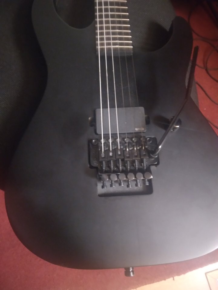 Esp ltd M-black metal satin