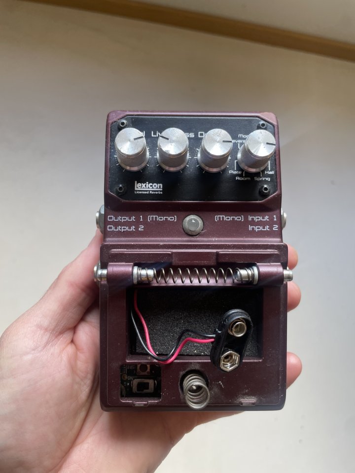 Digitech Hardwire RV-7 Stereo Reverb de segunda mano · Foto 6 de 6 · Gipuzkoa · 190 €