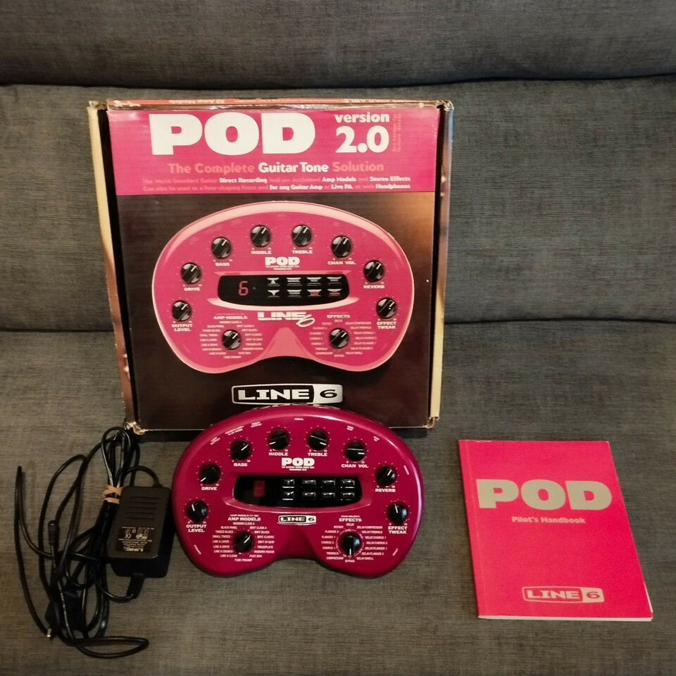 Multiefectos Line 6 POD 2.0   1ª generación