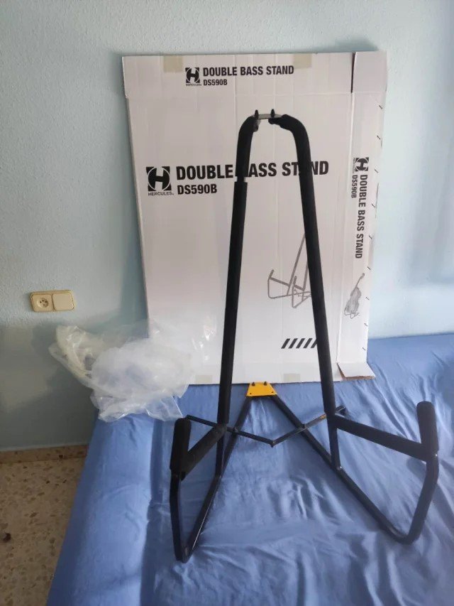 Soporte Contrabajo Hercules DS590B de segunda mano · Foto 1 de 6 · Alicante · 40 €